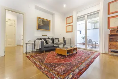 Zona de estar de Apartamento Principe Terrace en Madrid
