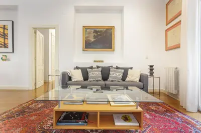 Zona de estar de Apartamento Principe Terrace en Madrid