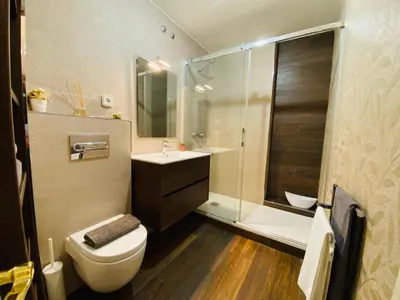 Un baño de Apartments Plaza Mayor