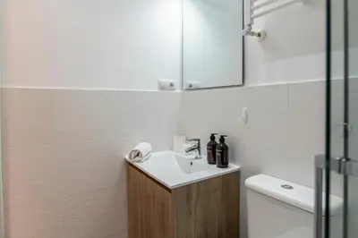 Un baño de Comfortable 2BR2BA in Chueca