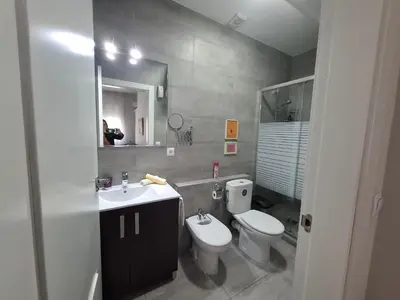 Un baño de Gran Vía - Excellent Apartamento Temporal