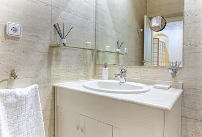 Un baño de Apartamento Prado en Madrid