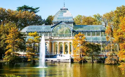 Jardín al aire libre en Apartamento Retiro II en Madrid Capital