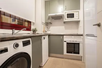 Una cocina o zona de cocina en Apartamento Salamanca V en Madrid Capital