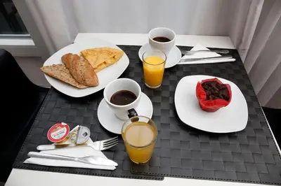 Comida en o cerca de este hostal o pensión