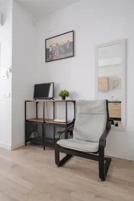 Una televisión o centro de entretenimiento en ABC Apartments Vistalegre I
