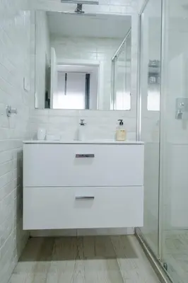 Un baño de ABC Apartments Vistalegre I