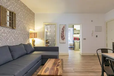 Zona de estar de HOMEABOUT DIEGO DE LEÓN Apartment I