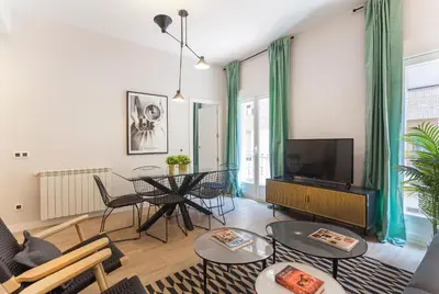 Una televisión o centro de entretenimiento en Iriarte en Madrid