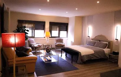 Cama o camas de una habitación en GOYA Loft de Categoría Nuevo