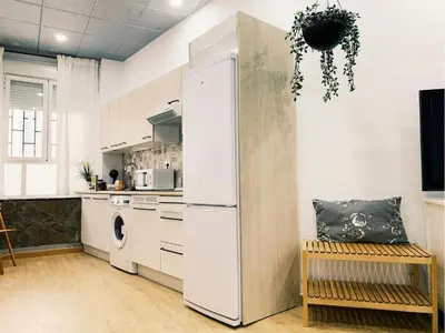 Una cocina o zona de cocina en Palacio Real Citymad