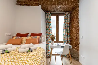 Cama o camas de una habitación en Waou Don Quixote Las Letras