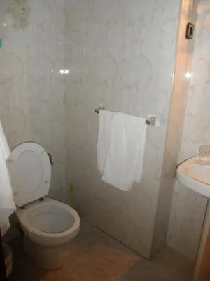 Un baño de Hostal Los Andes