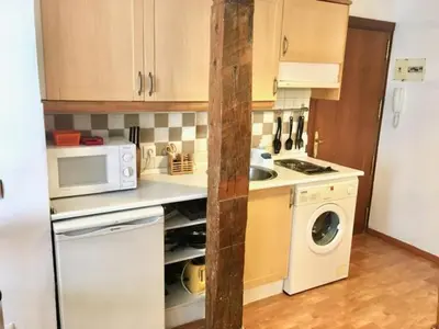 Una cocina o zona de cocina en Estudio Magdalena, pleno centro de Madrid