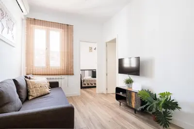 Una televisión o centro de entretenimiento en La Palma de Mallorca