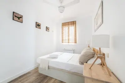 Cama o camas de una habitación en La Palma de Mallorca
