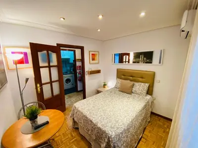 Cama o camas de una habitación en Sleeping Gran Via
