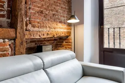 Zona de estar de Amazing Bright-1Bedroom 1Bath - Las Letras