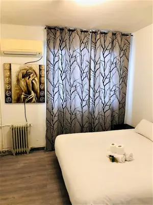 Cama o camas de una habitación en Deluxe room center