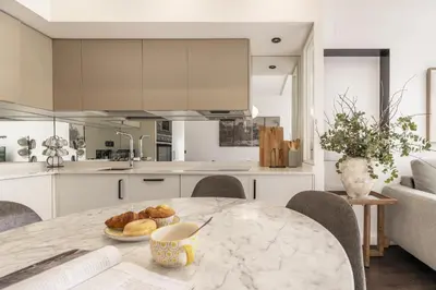 Una cocina o zona de cocina en ACOGEDOR (2h+2B) En Malasaña