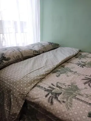 Cama o camas de una habitación en Habitaciónes Luminosas y acogedoras