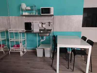 Una cocina o zona de cocina en El loft de Vela