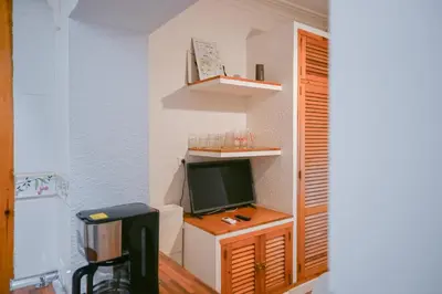 Una televisión o centro de entretenimiento en Studio TEMPORAL Centro-Lavapiés LFE61