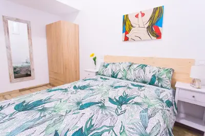 Cama o camas de una habitación en GREAT LOFT ATOCHA downtown
