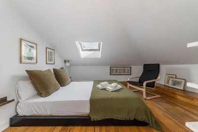 Cama o camas de una habitación en Waou Puerta del Sol II - Alquiler Corta Duración