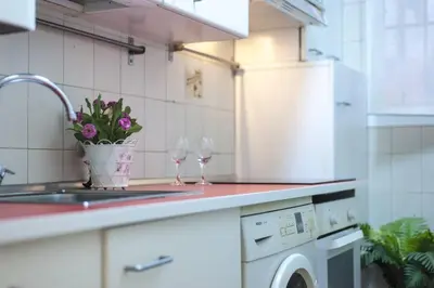 Una cocina o zona de cocina en Apartamento Zona Turística Centro Madrid