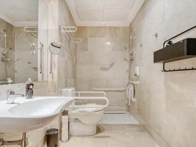 Un baño de Limehome Madrid Calle de Don Ramón de la Cruz