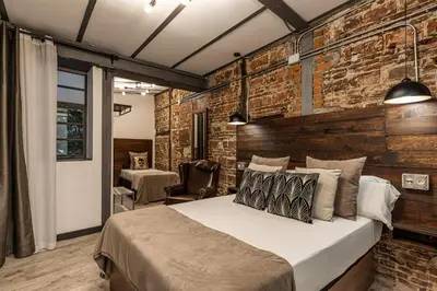 Cama o camas de una habitación en Waou Boutique SOL