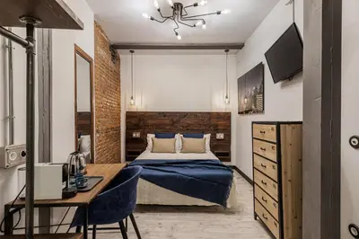Cama o camas de una habitación en Waou Boutique SOL