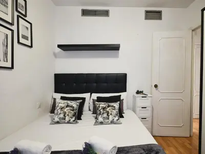 Zona de estar de My City Home - Beautiful apartment at Salamanca