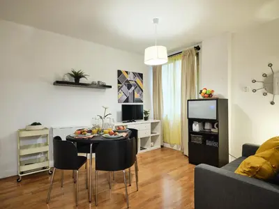 Zona de estar de My City Home - Beautiful apartment at Salamanca