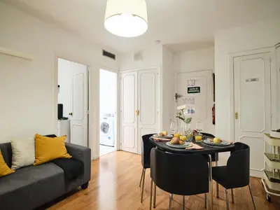 Zona de estar de My City Home - Beautiful apartment at Salamanca