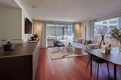 Zona de estar de Hyatt Regency Madrid Residences