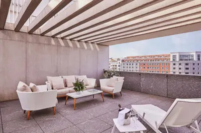 Zona de estar de Hyatt Regency Madrid Residences