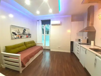 Una cocina o zona de cocina en Céntrico apartamento entre Sol, Ópera y Pza Mayor