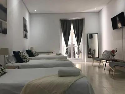 Cama o camas de una habitación en Las Letras D