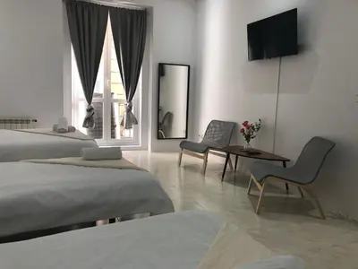 Cama o camas de una habitación en Las Letras D