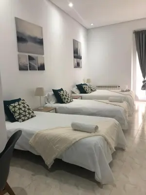 Cama o camas de una habitación en Las Letras D