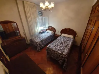 Cama o camas de una habitación en GRAN VIA -Chueca ROOMS PARKING TPH