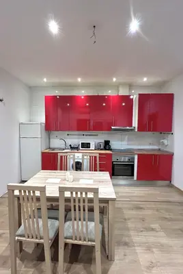 Una cocina o zona de cocina en Centric 1ºD