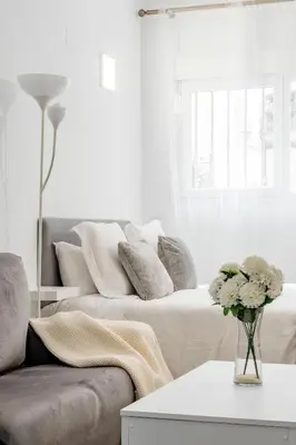 Zona de estar de Charming Studio Avenida América