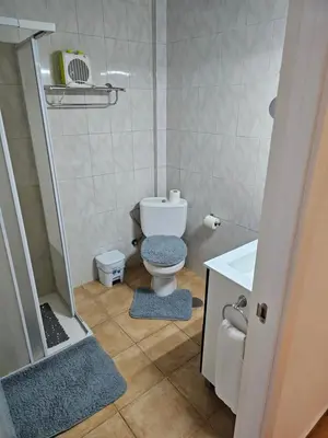 Un baño de Apartamento Doble Exterior en la GRAN VIA #45 de Madrid 7-2