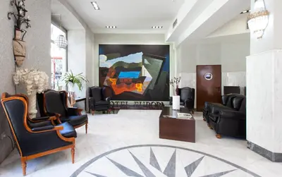 Zona de estar de Hotel Europa