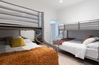 Cama o camas de una habitación en PLAZA MAYOR groups by MONARO*****
