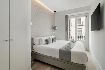 Cama o camas de una habitación en Dobo Marco Polo