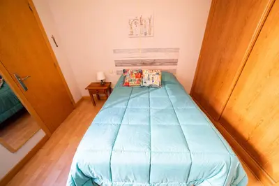 Cama o camas de una habitación en Atocha Center
